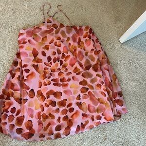 MILLY Halter Mini Dress